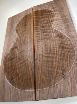 Boden & Zargen Nussbaum, europ., Archtop, EInzelstück #010